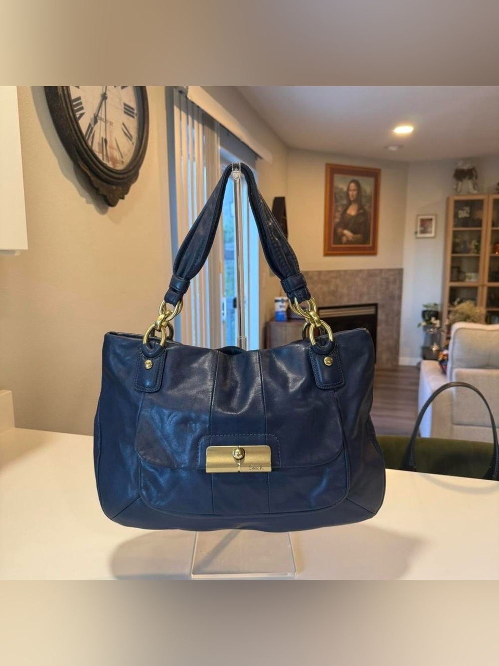 Coach Kristin Leather East West Tote